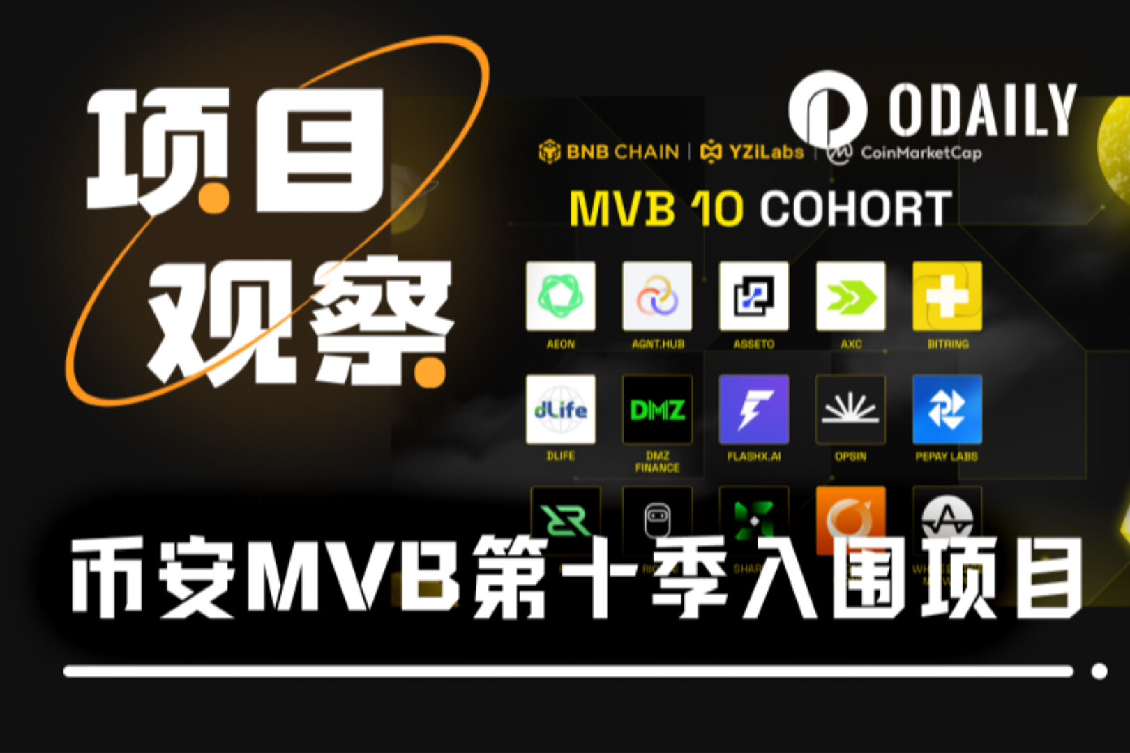 Đánh giá đầy đủ về 15 dự án lọt vào danh sách rút gọn cho Binance MVB Mùa 10