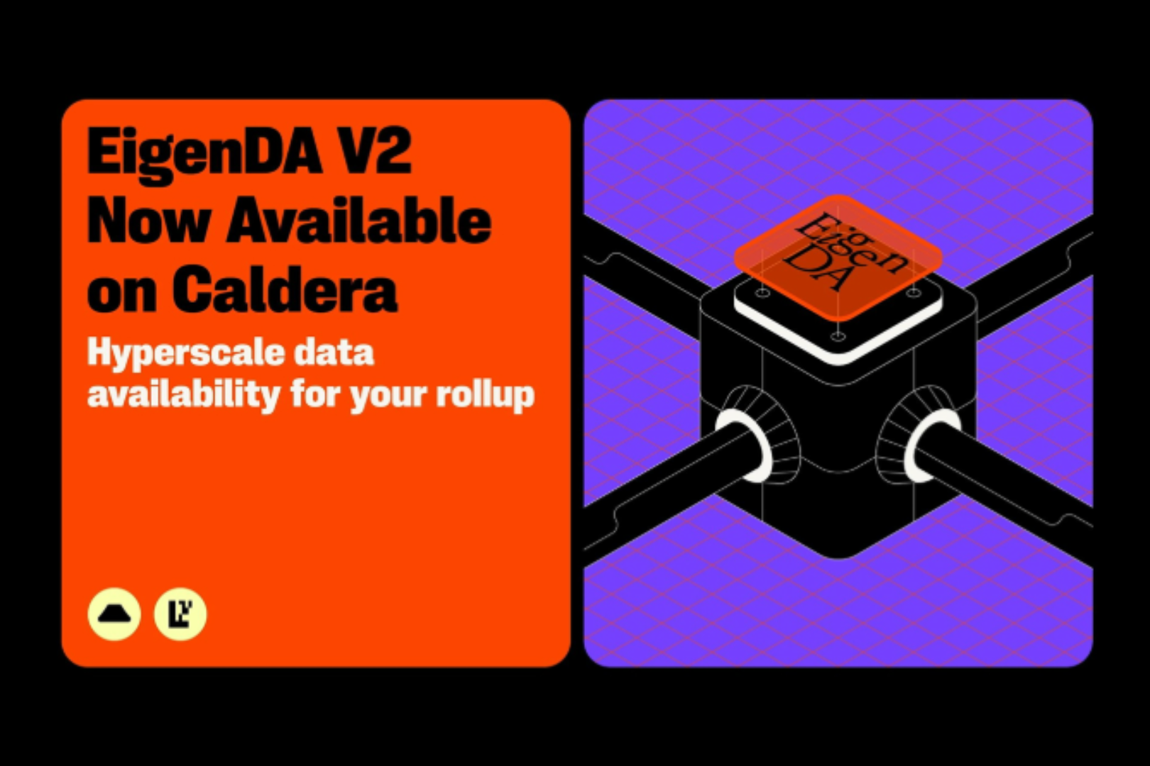 Caldera, EigenDA V2 통합을 위한 EigenCloud와의 파트너십 발표