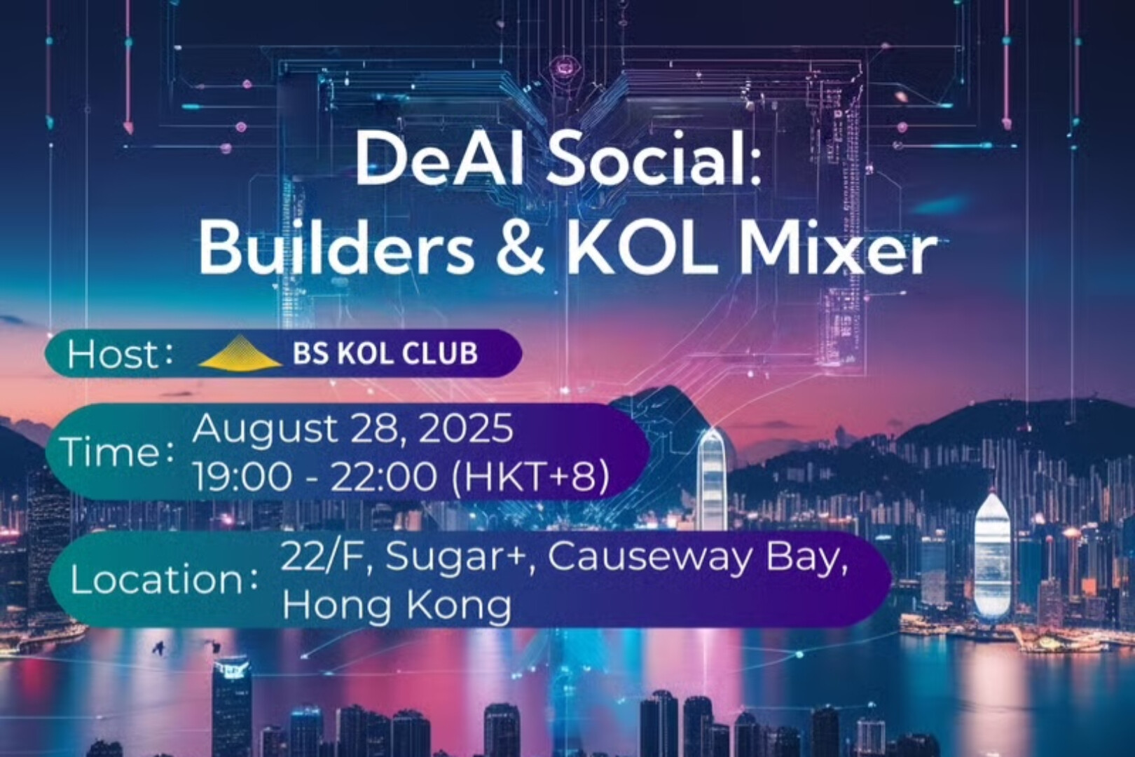 DeAI Social: ผู้สร้างและ KOL พบปะสังสรรค์