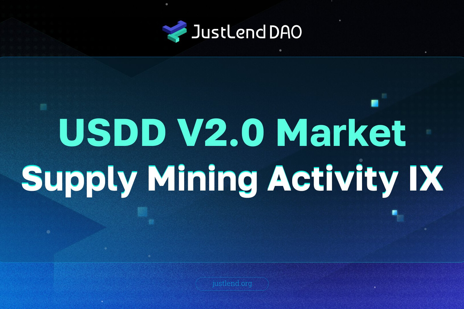 The ninth USDD 2.0 mining event has begun