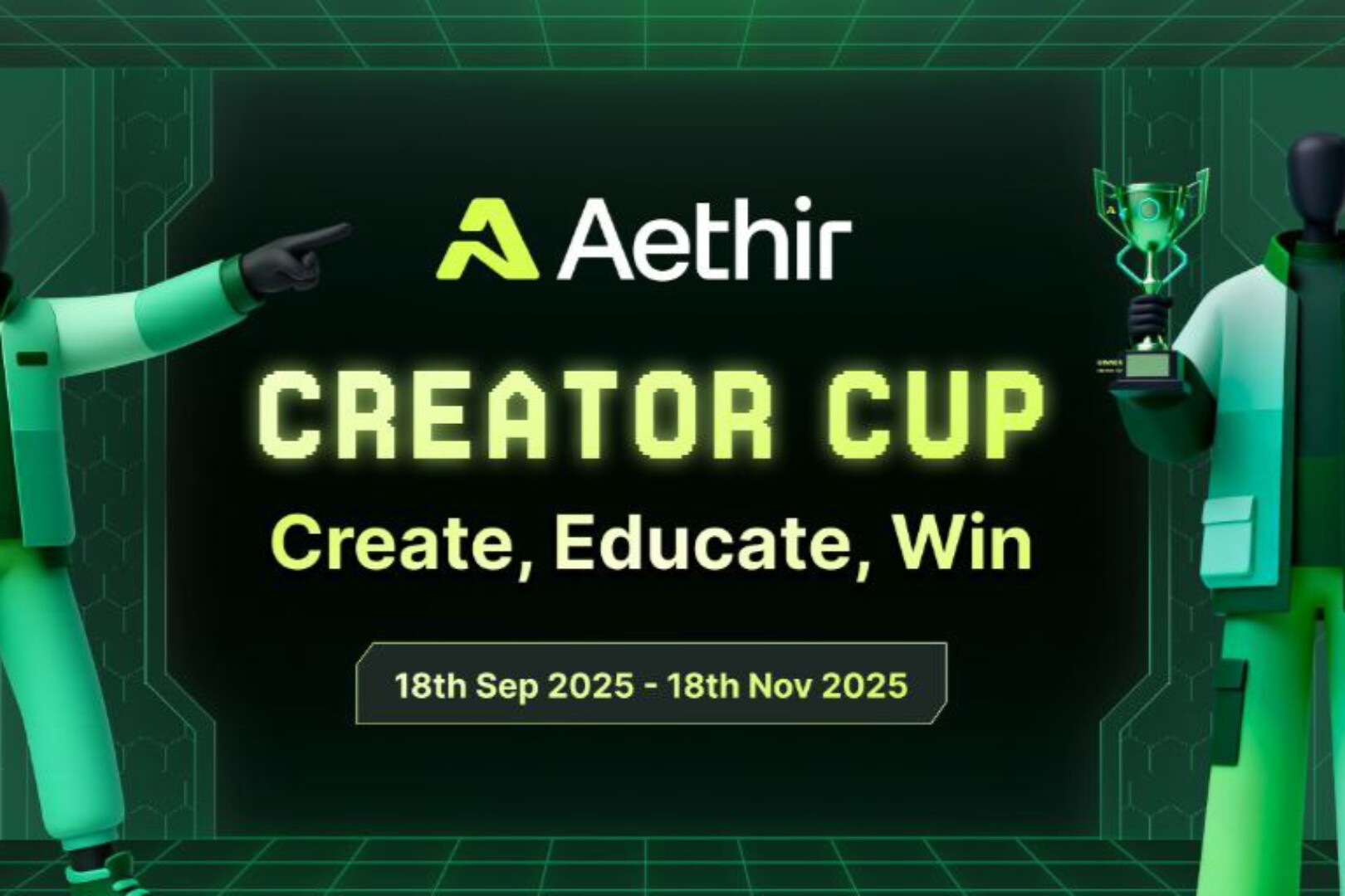 Aethir首届创作者杯大赛正式启动