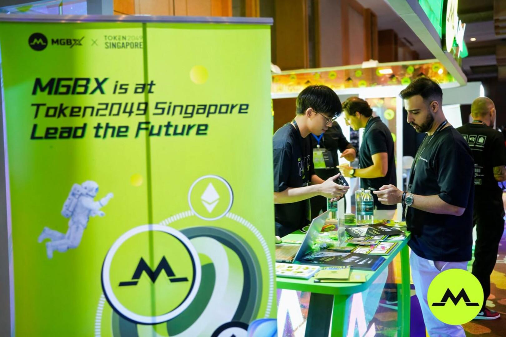 MGBX successfully concluded the Singapore TOKEN2049