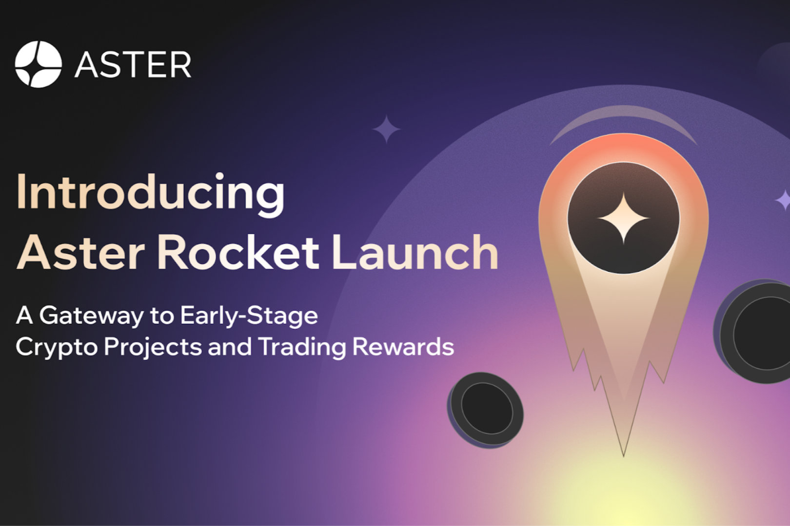 Aster推出Rocket Launch:打造参与并受益于早期项目的交易新平台