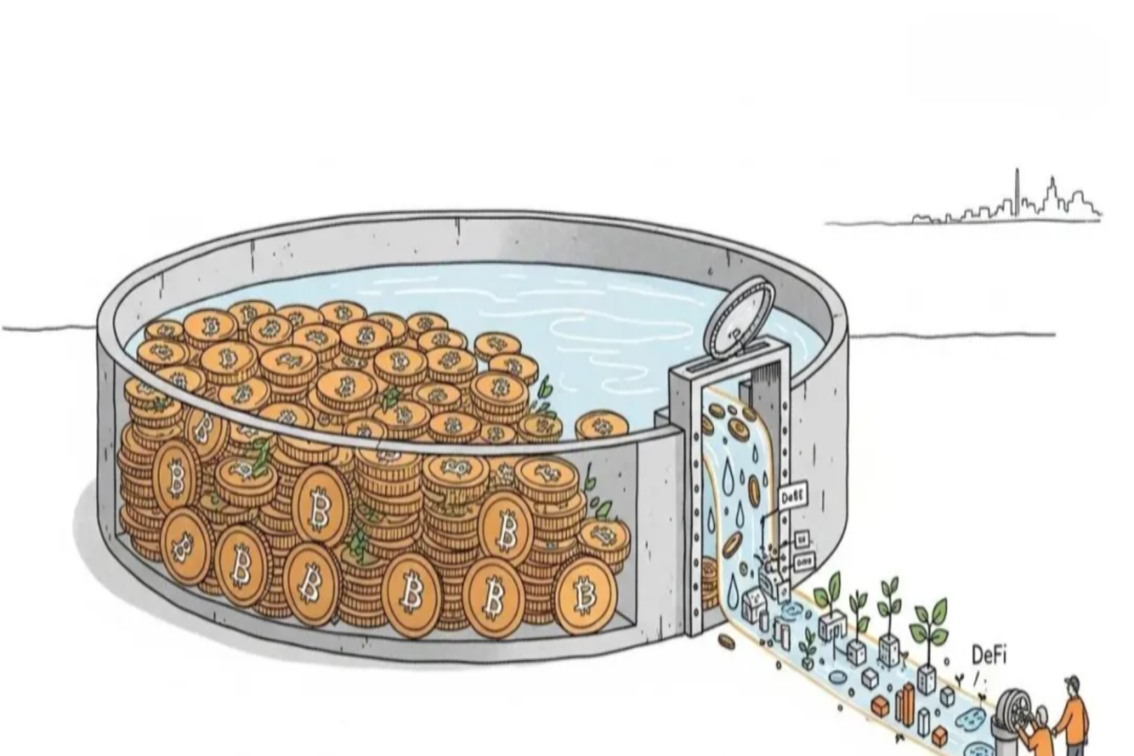 Ibu kota Bitcoin yang sedang tidur akhirnya terbangun