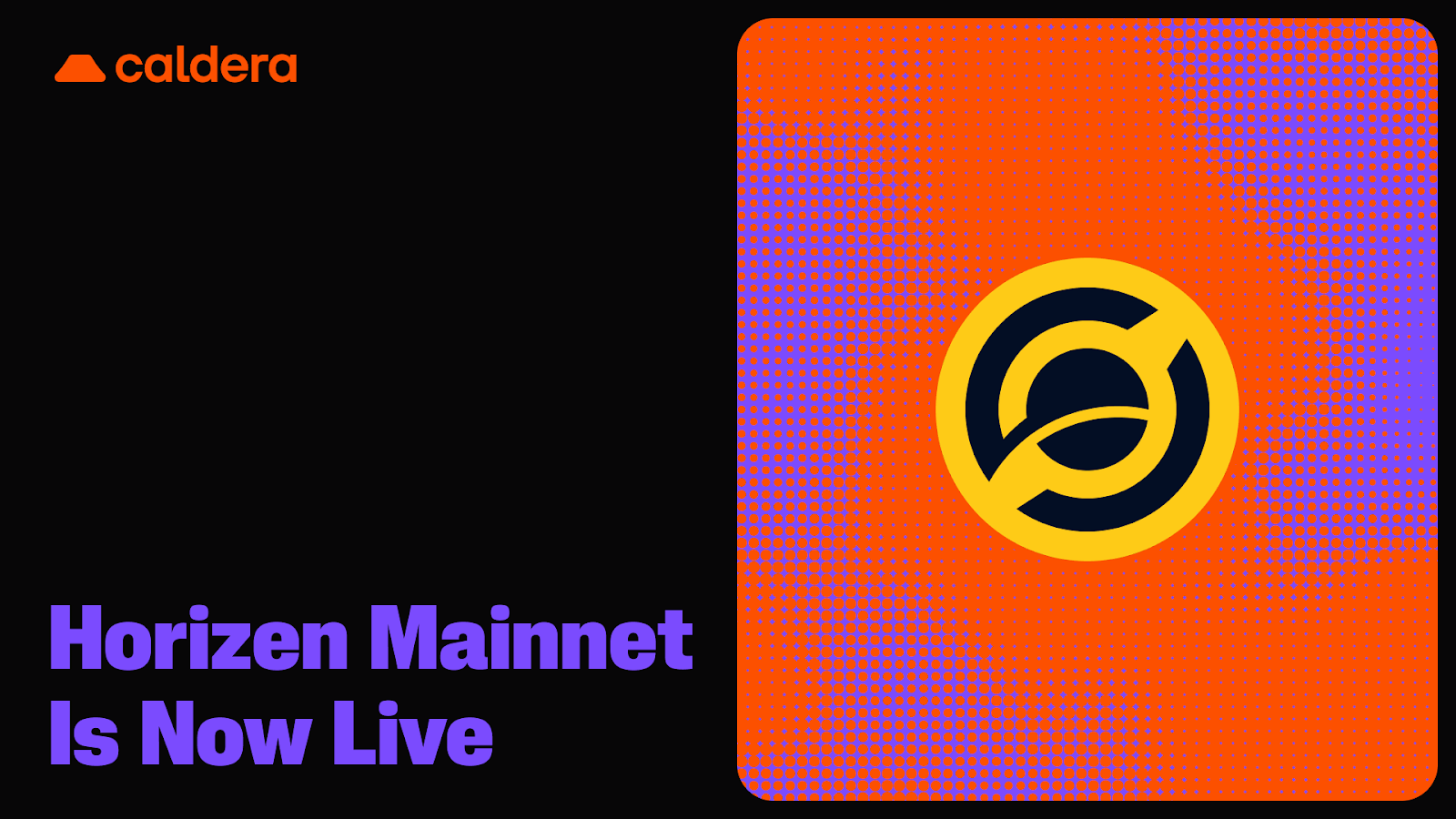Horizen隱私主網在Caldera正式上線,將隱私保護引入"鏈上網路"生態