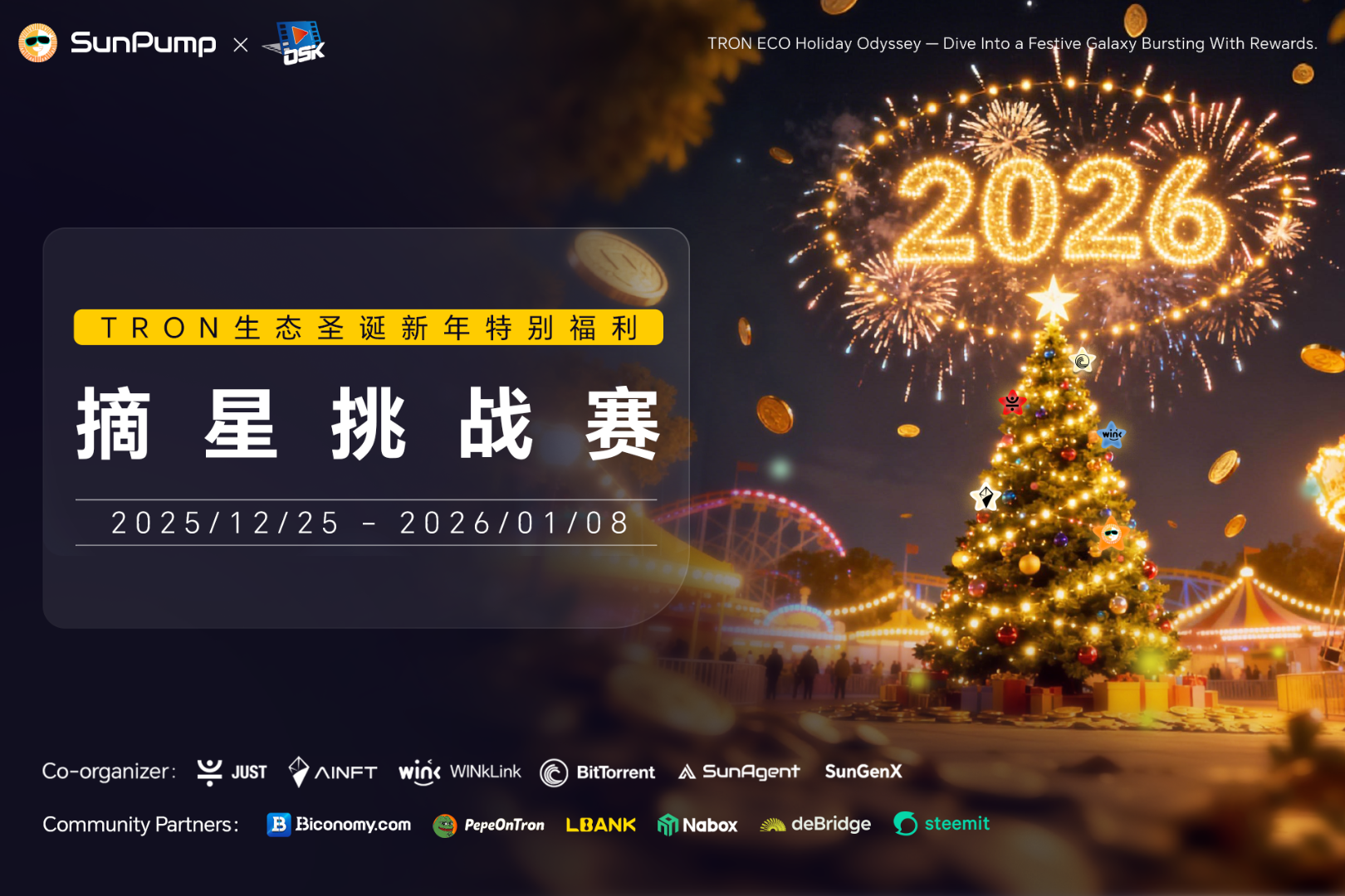 TRON ECO's "Star Chasing Challenge" kicks off, with a 10,000 USDT prize pool igniting an ecosystem exploration "carnival."