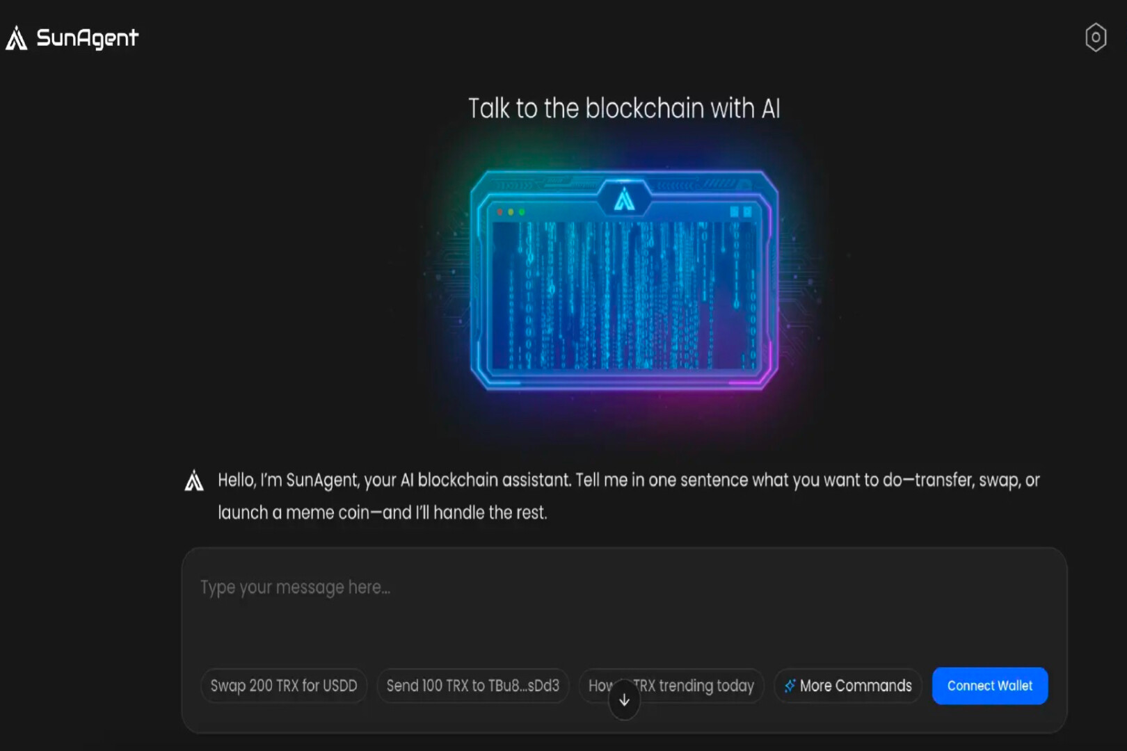 AI驱动新纪元：SunAgent以AI智能交互中枢，重塑波场TRON链上交互新范式