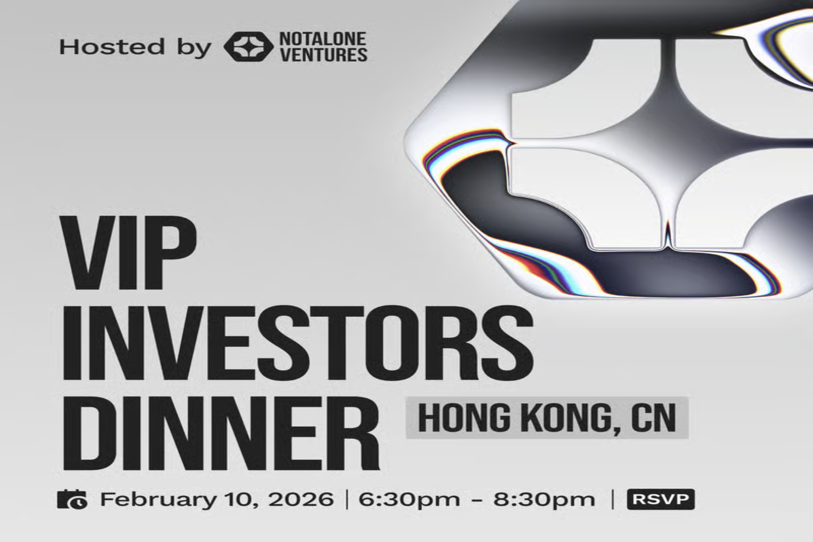 VIP Investors Dinner高端闭门夜