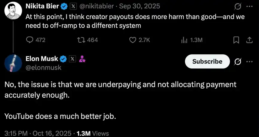 百万悬赏长文背后：马斯克的焦虑、平台战与超级应用梦