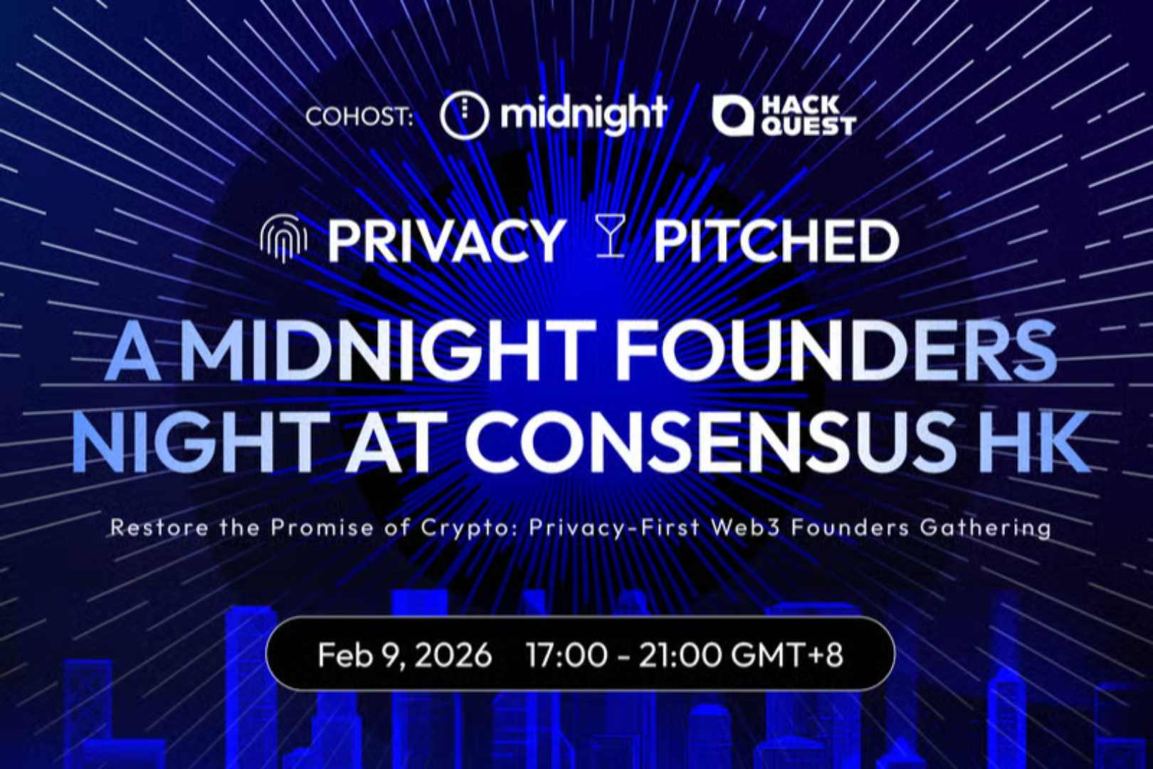 Privacy, Pitched: A Midnight Founders Night at Consensus HK