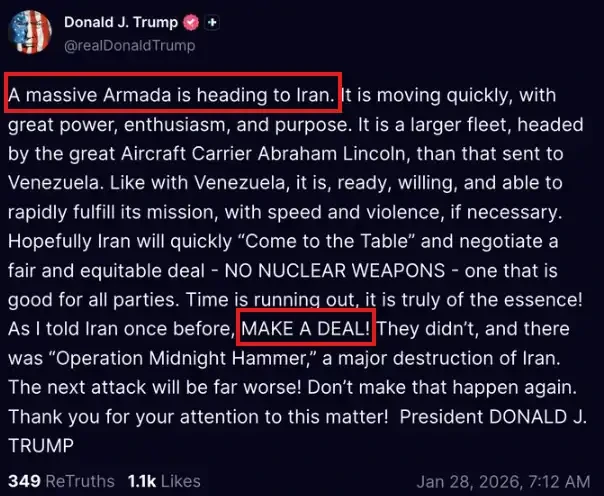 拆解特朗普「战争剧本」：一份给投资者的完整信号指南