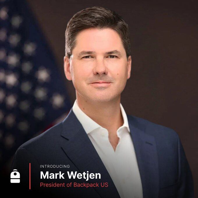 전 CFTC 위원장 대행 마크 웨트젠(Mark Wetjen)이 Backpack US의 사장으로 취임하여 규정 준수형 온체인 금융 인프라를 구축한다