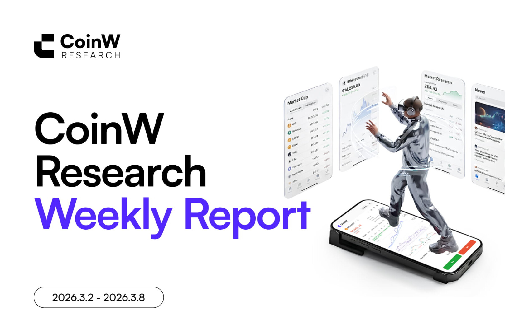 CoinW Research Weekly Report (Issue: March 2, 2026 - March 8, 2026)