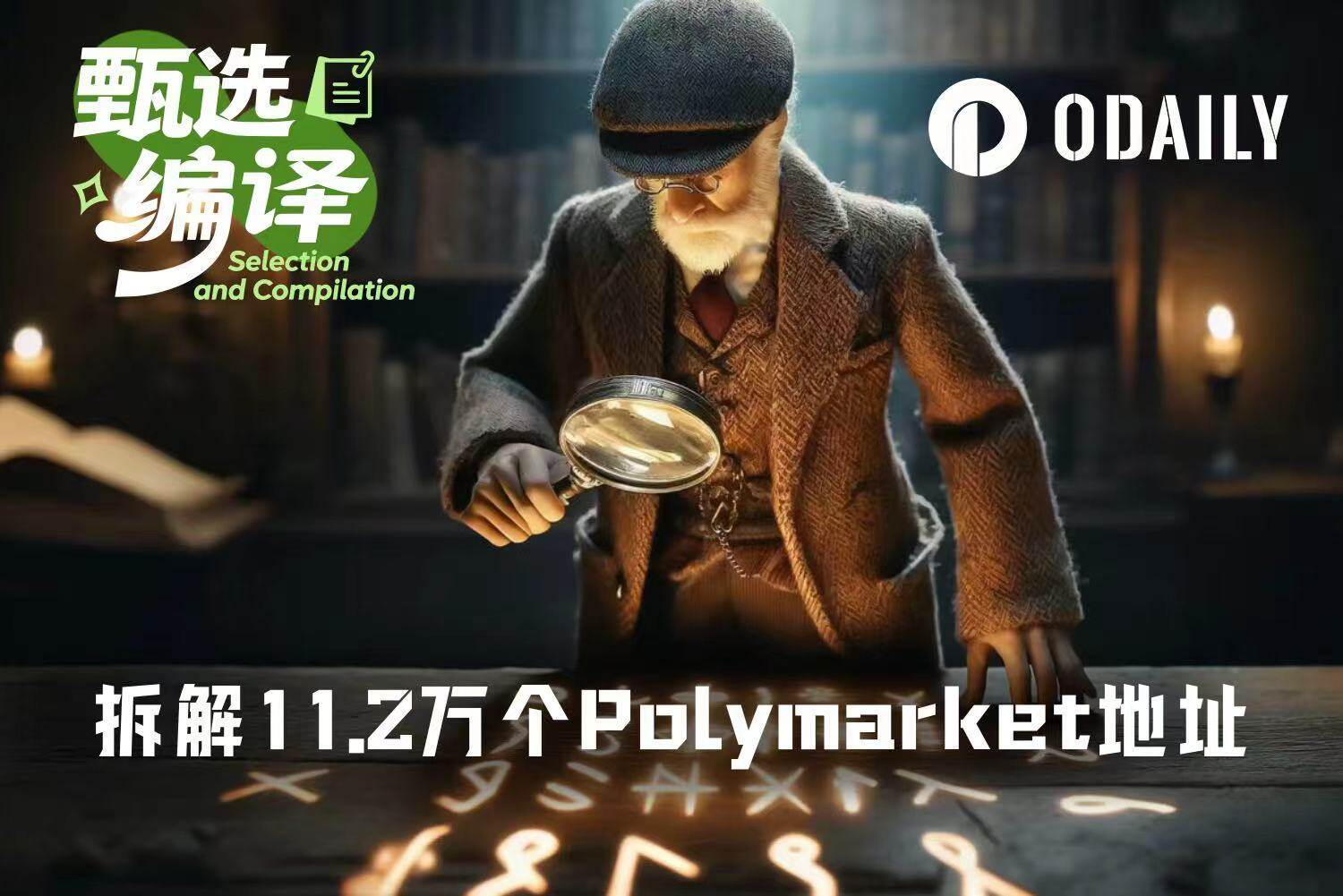 拆解11.2万个Polymarket地址:真正赚钱的1%都在做这五件事