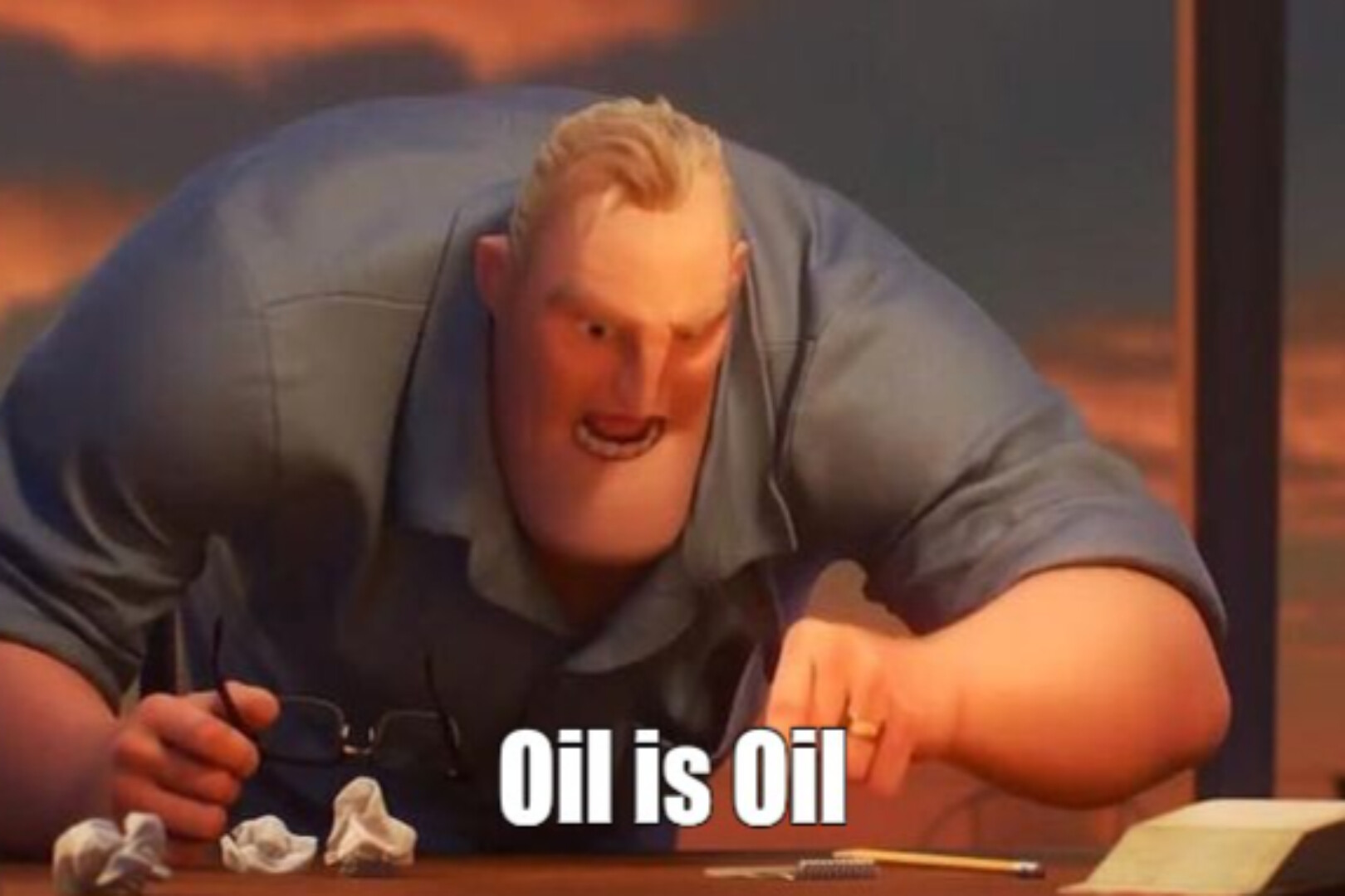 In algorithms, there's no difference between oil and memecoin