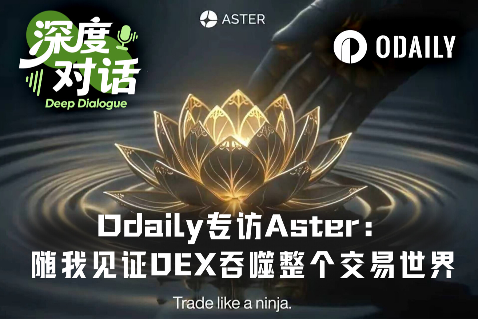 Odaily訪問Aster:DEX總有一天會吞噬整個貿易世界 - QQLink