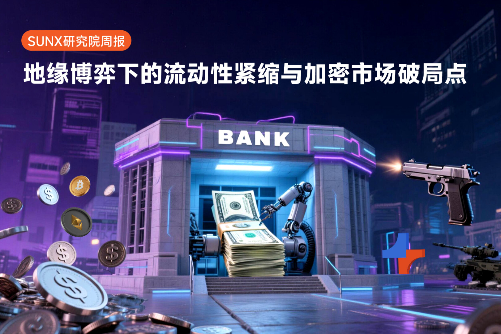 SUNX INSTITUTE WEEKLY REPORT: LIQUIDISM DI BAWAH GEOGRAFI DAN TITIK-TITIK RINCIAN PASAR ENKRIPSI