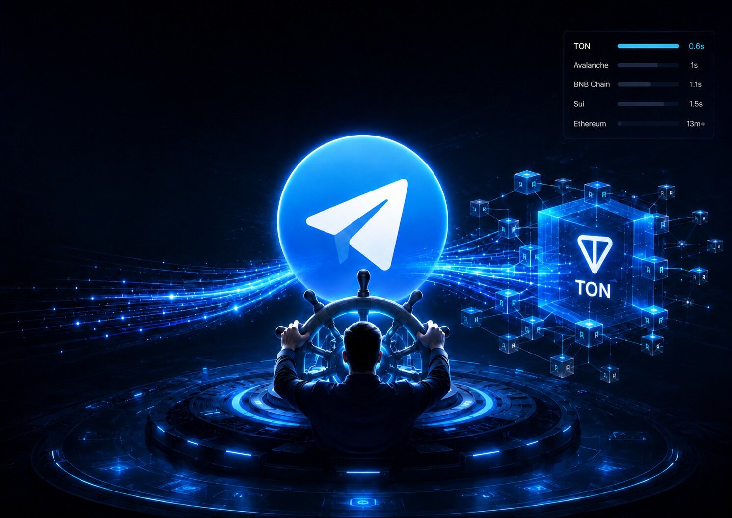 Telegram亲自接管TON,社交流量改写公链叙事