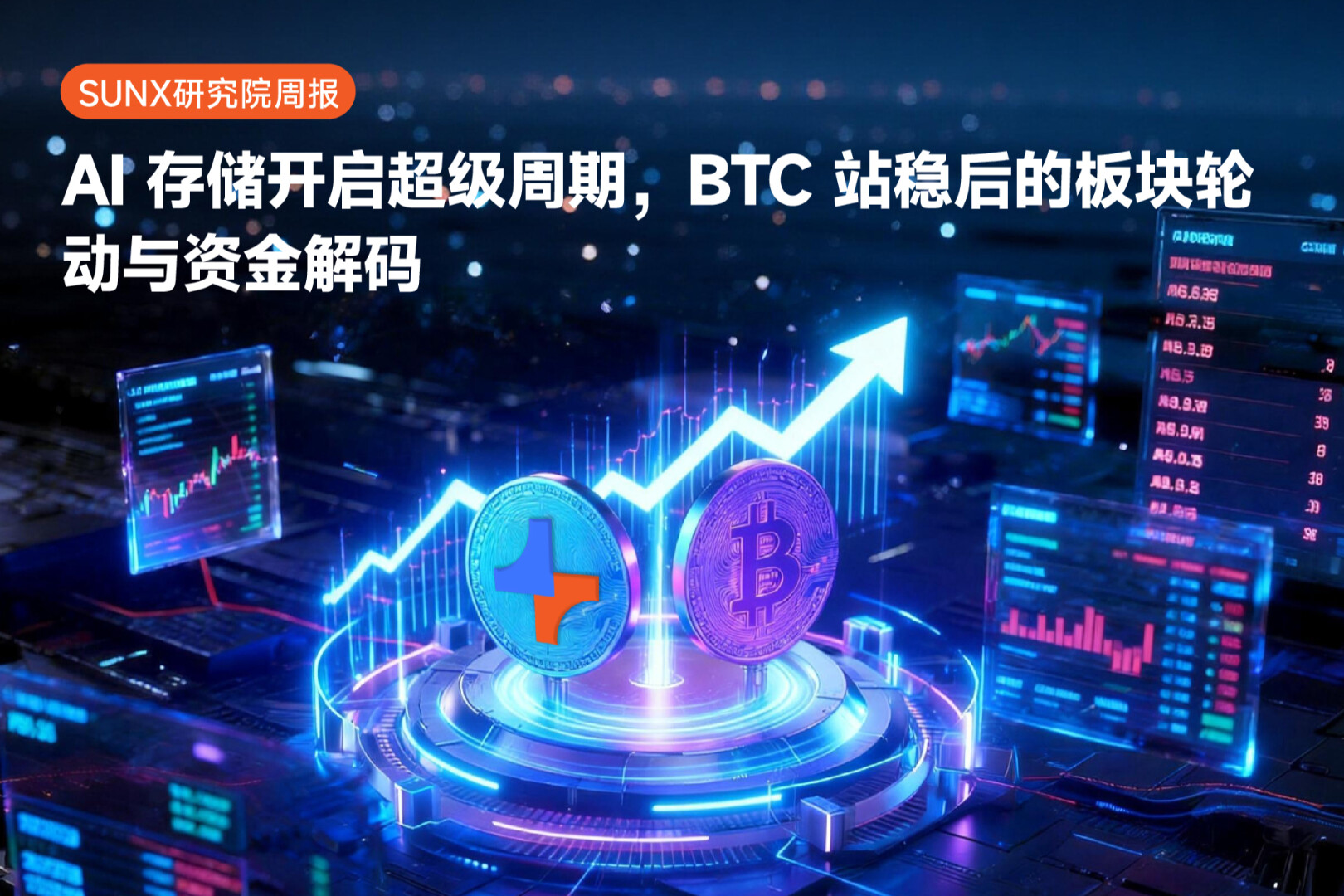 SunX Research Weekly｜AI Storage Opens a Super Cycle, Sector Rotation and Capital Decoding After BTC Stabilizes