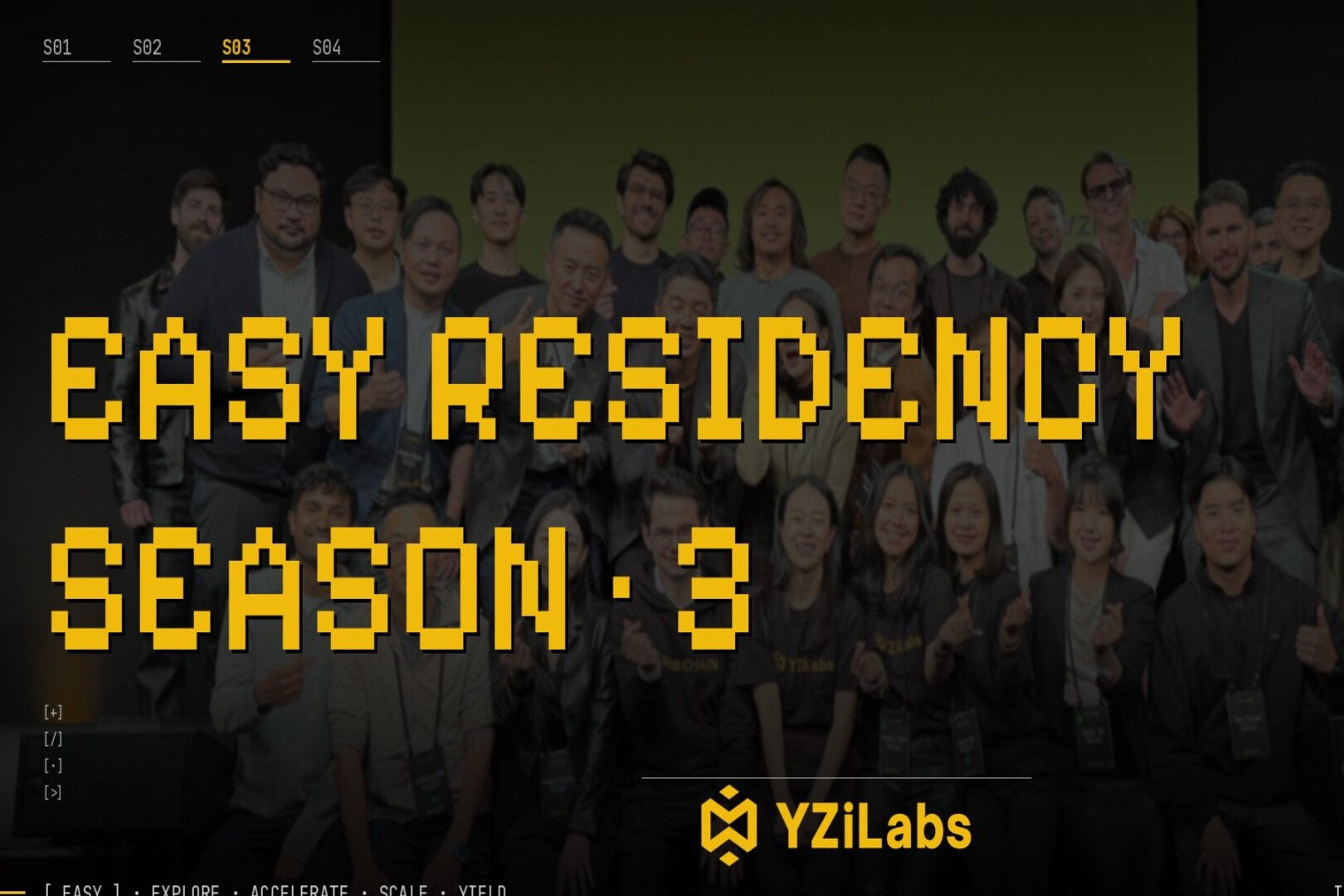 YZiLabs EASY S3 เสร็จสิ้น: 25 โครงการ สะกดระบบการเงิน AI-Native