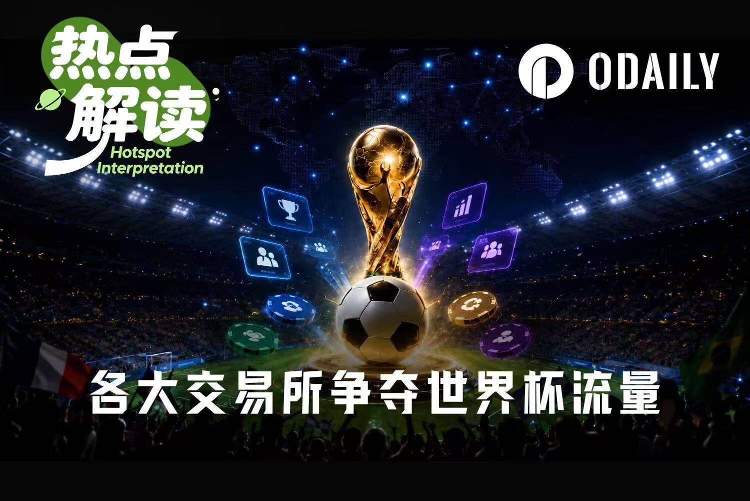 世界杯预测大战打响,各大交易所如何争夺这波赛事流量?