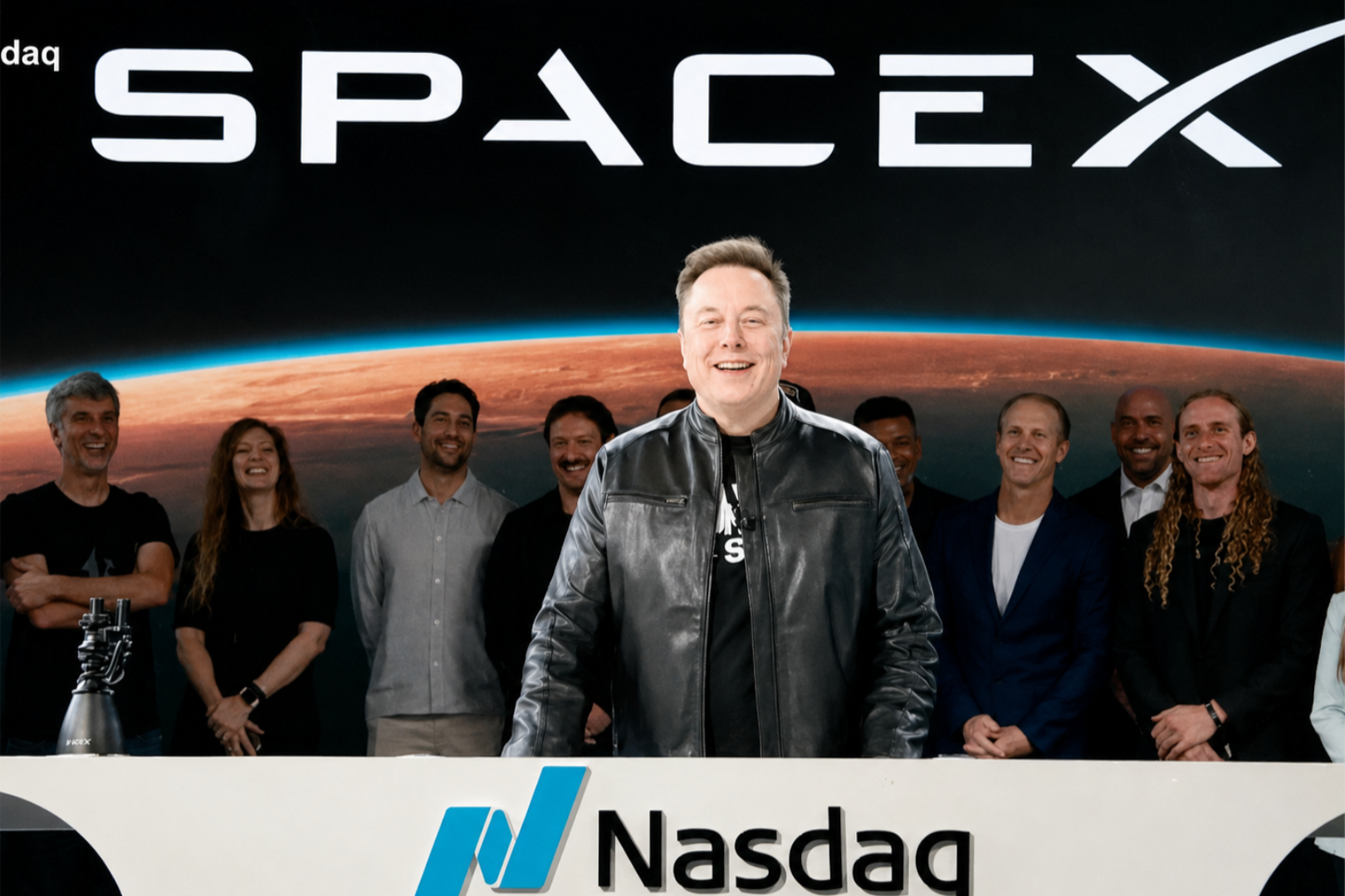 SpaceX 초연 후 작성 : 발행하는 시장 가치의 2 억 달러가 있습니까