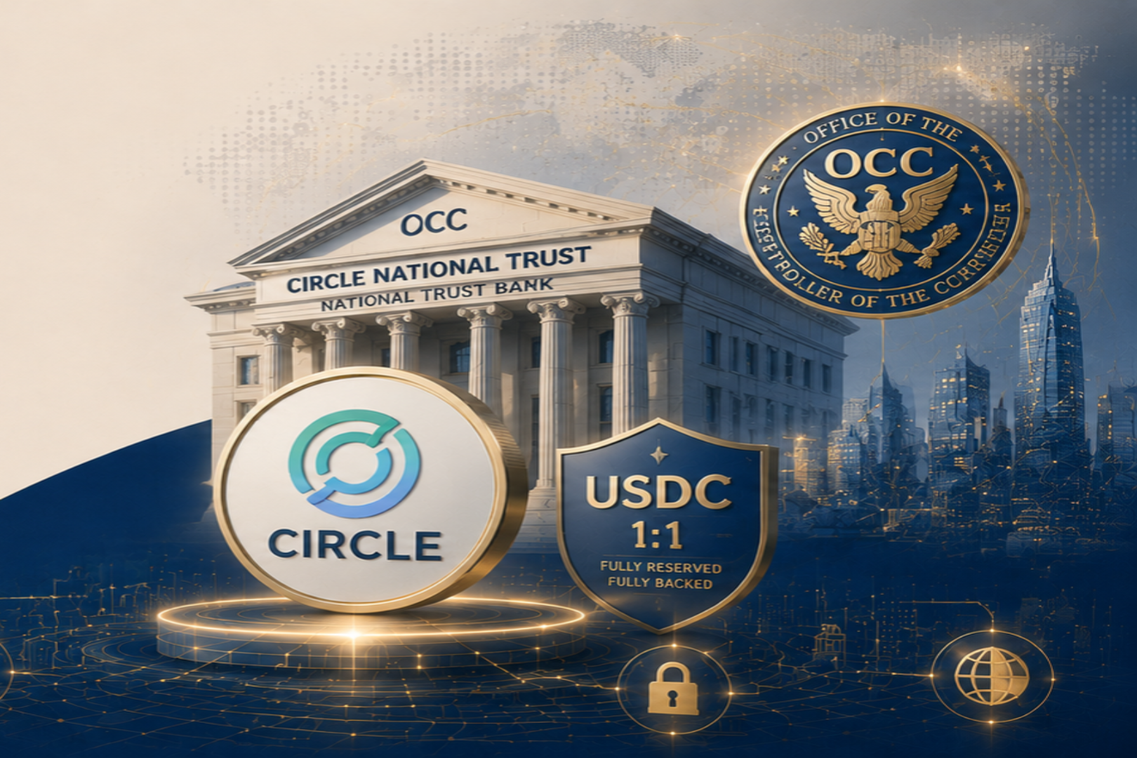 Circle receives national trust bank charter: How stablecoin issuers are gradually becoming banks