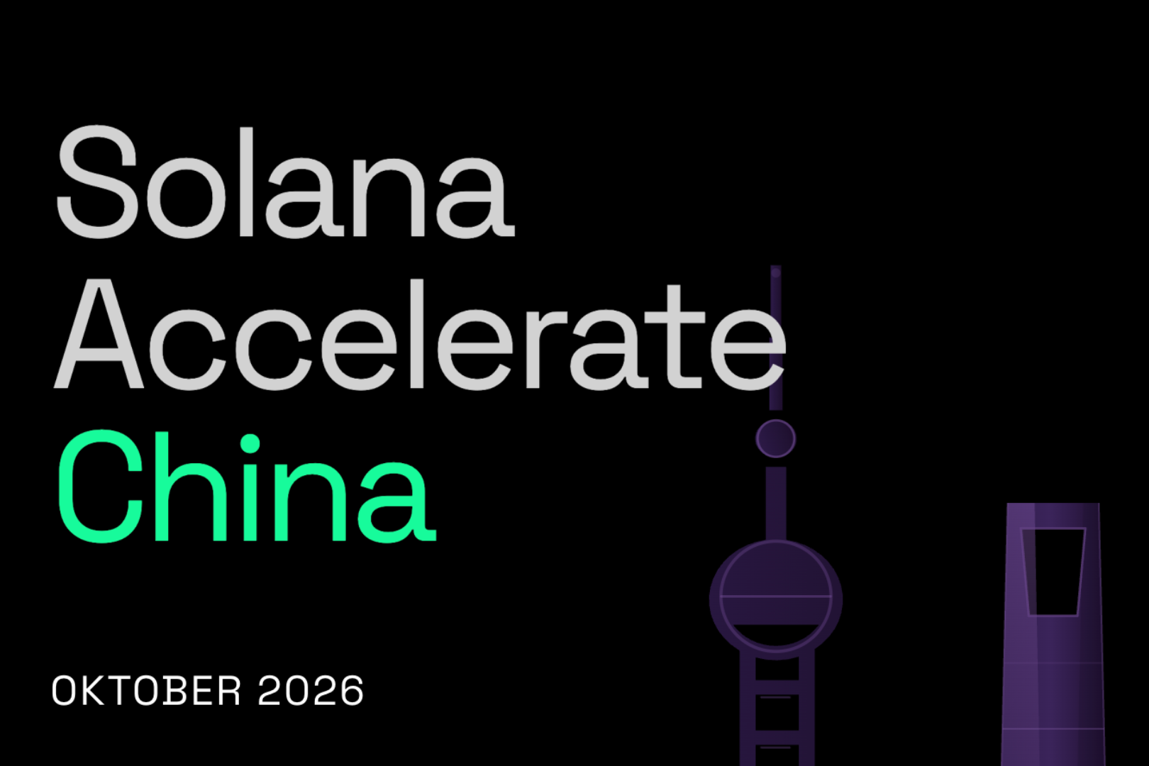 Solana Accelerate China 2026