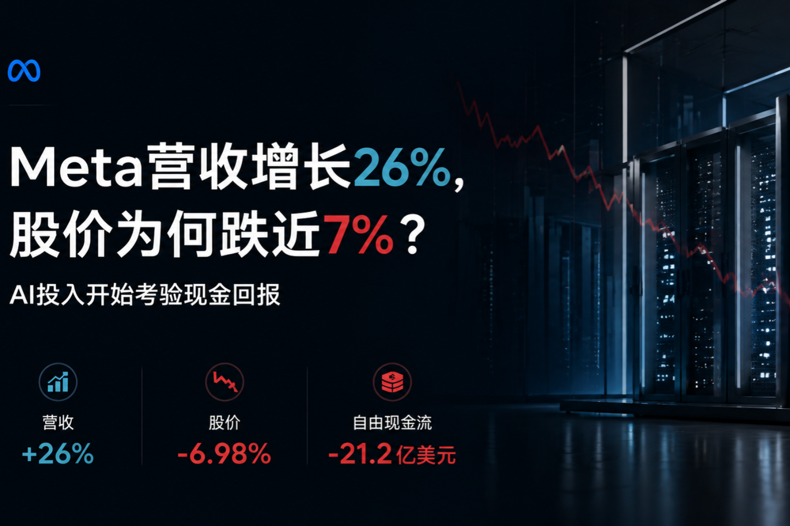 BiyaPay Market Watch: Meta Revenue Grows 26%, So Why Did the Stock Fall Nearly 7%?